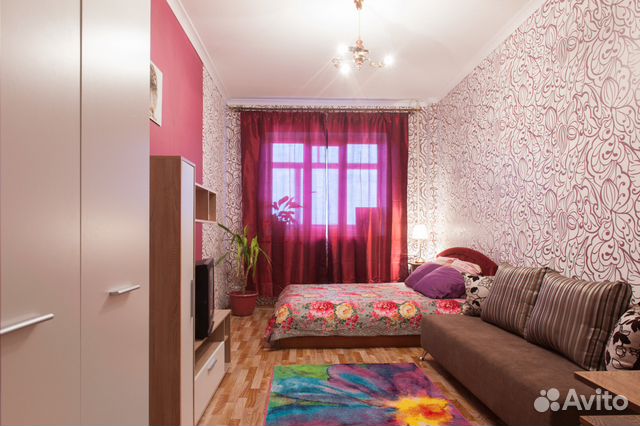 

1-к. квартира, 52 м², 4 кровати