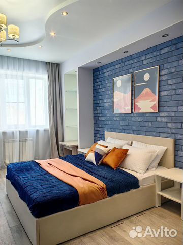 

2-к. квартира, 68 м², 2 кровати