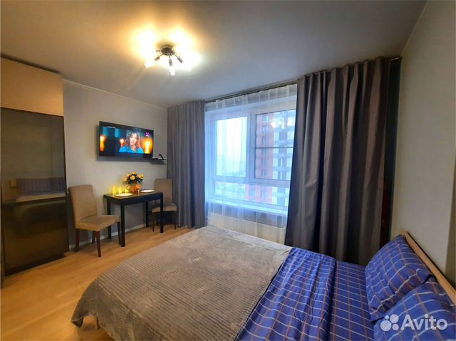 

Квартира-студия, 26 м², 1 кровать