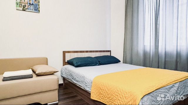 

1-к. квартира, 58 м², 2 кровати