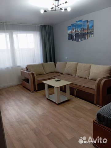 

1-к. квартира, 35 м², 2 кровати