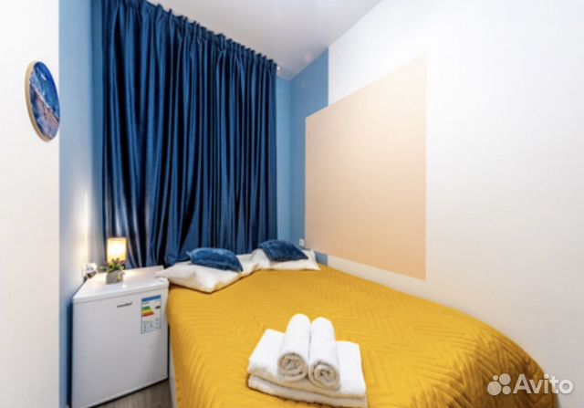 

Квартира-студия, 12 м², 1 кровать