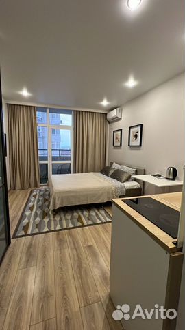 

Квартира-студия, 21 м², 2 кровати