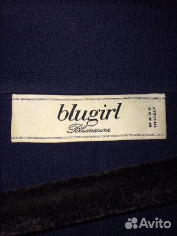 Темно синее платье Blugirl Blumarine оригинал m Темно синее платье Blugirl Blumarine оригинал m
