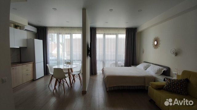 

1-к. квартира, 39 м², 2 кровати