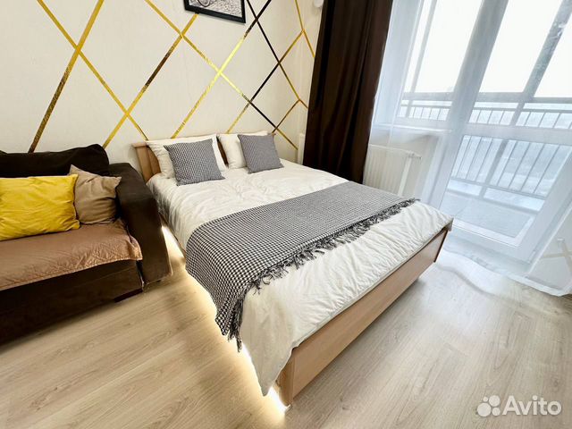 

Квартира-студия, 34 м², 2 кровати