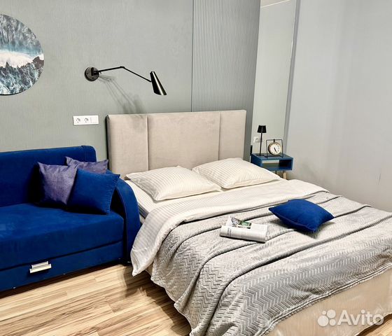 

1-к. квартира, 39 м², 2 кровати