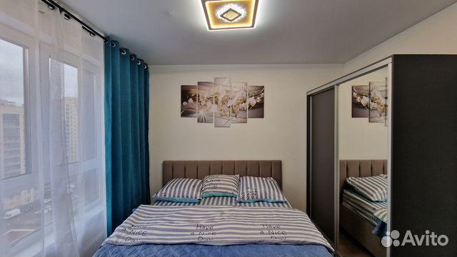 

1-к. квартира, 35 м², 2 кровати