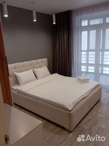 

1-к. квартира, 44 м², 2 кровати