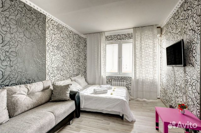 

1-к. квартира, 40 м², 2 кровати