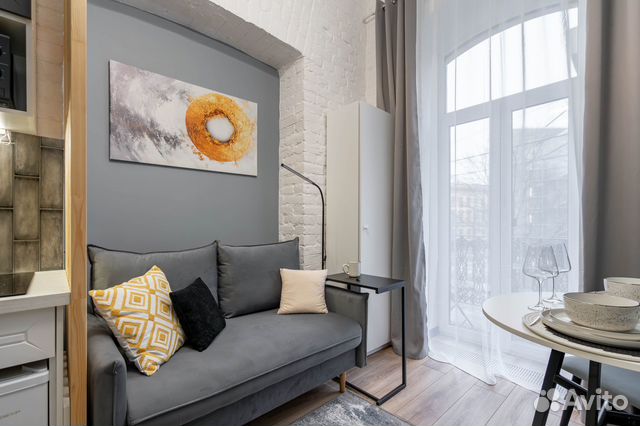 

Квартира-студия, 22 м², 2 кровати