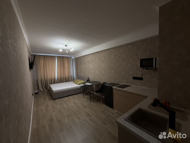 

Квартира-студия, 27 м², 1 кровать