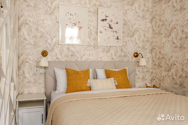 

Квартира-студия, 33 м², 2 кровати