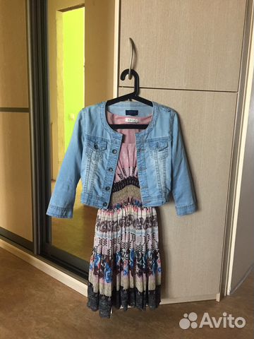 Летнее шифоновое платье