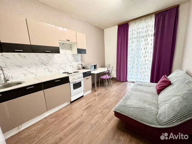 

1-к. квартира, 41 м², 2 кровати