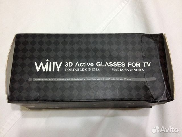 3D очки Willy 3D Active Glasses for TV, Новые