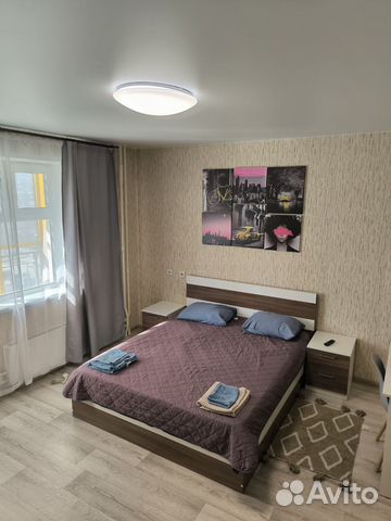 

1-к. квартира, 42 м², 2 кровати