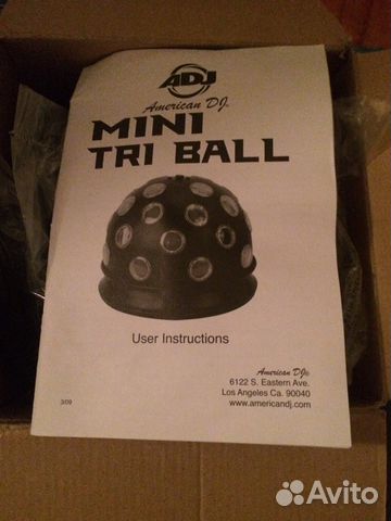 American Dj mini tri ball