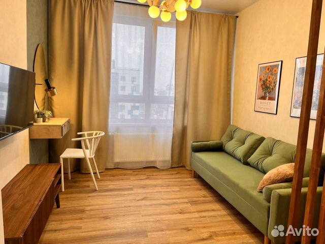 

1-к. квартира, 44 м², 3 кровати