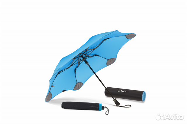 Складной зонт Blunt XS Metro Blue (голубой) Складной зонт Blunt XS Metro Blue (голубой)