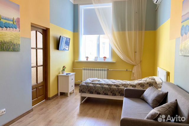 

Квартира-студия, 30 м², 2 кровати