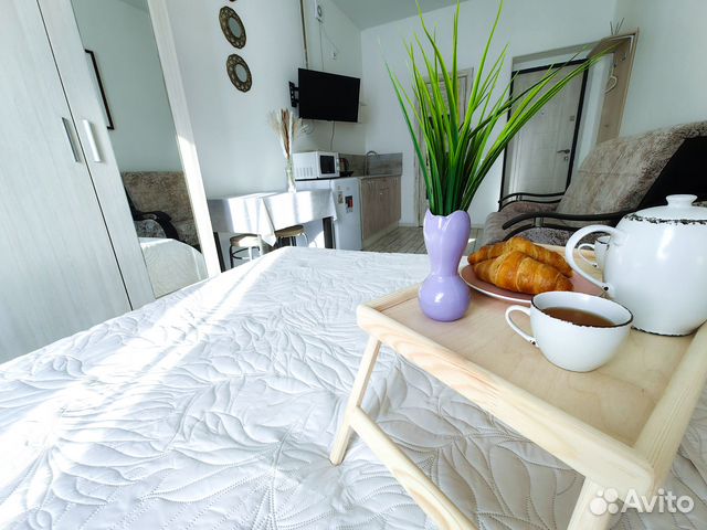 

Квартира-студия, 19 м², 2 кровати
