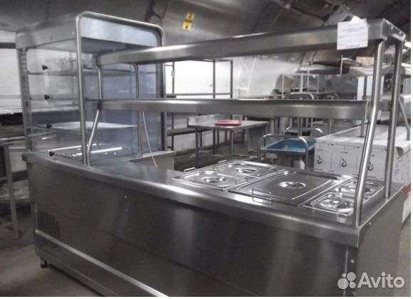 Прилавок витрина холодильный мармитный