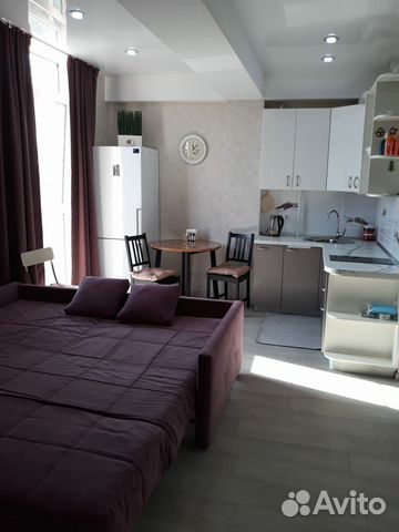 

Квартира-студия, 36 м², 2 кровати