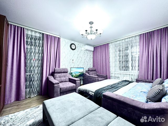 

1-к. квартира, 50 м², 3 кровати
