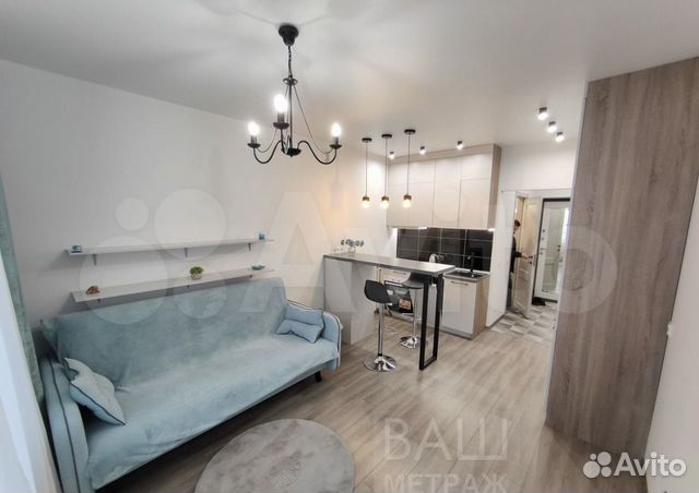 

Квартира-студия, 25 м², 1 кровать