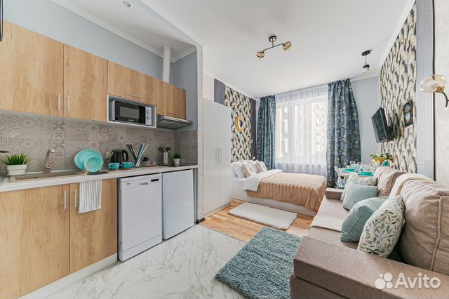 

Квартира-студия, 12 м², 1 кровать