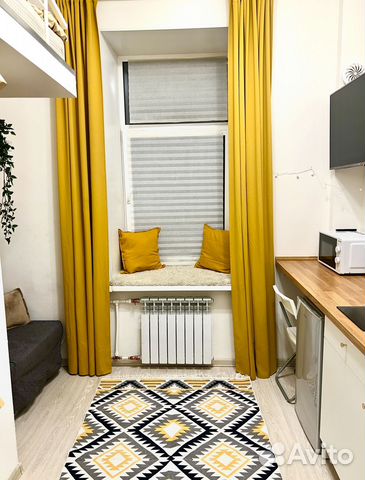 

Квартира-студия, 16 м², 2 кровати