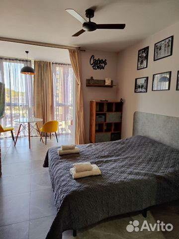 

Квартира-студия, 33 м², 2 кровати