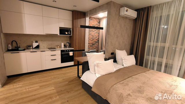 

Квартира-студия, 27 м², 1 кровать