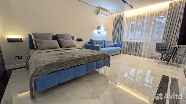 

1-к. квартира, 30 м², 2 кровати