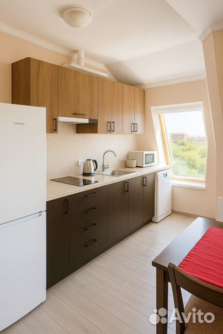 

1-к. квартира, 53 м², 2 кровати