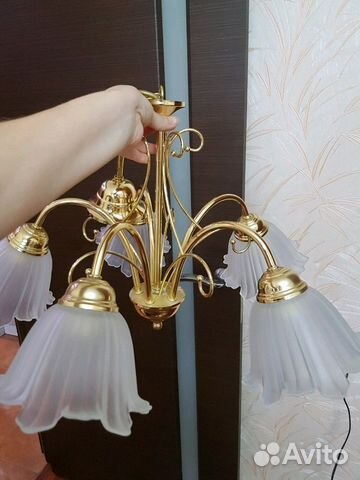 Люстра б/у