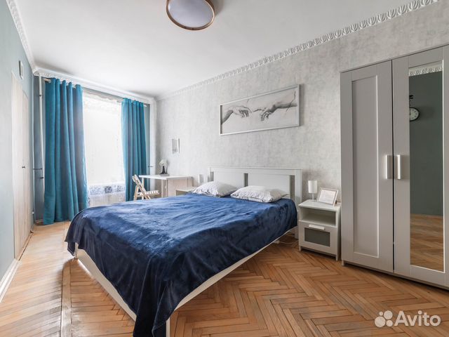 

2-к. квартира, 51 м², 2 кровати