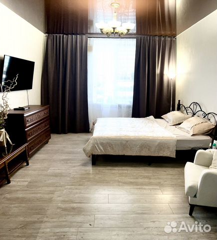 

1-к. квартира, 45 м², 2 кровати