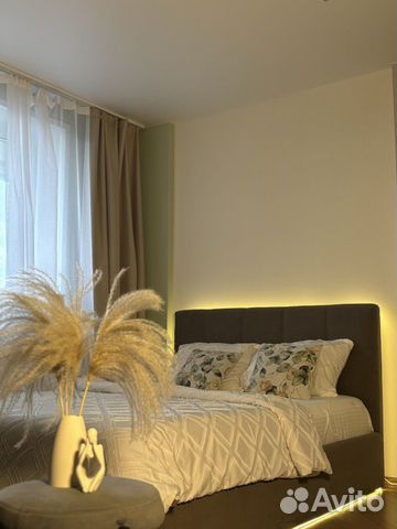 

Квартира-студия, 33 м², 2 кровати