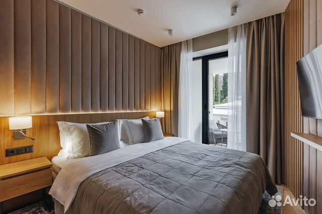 

2-к. квартира в апарт-отеле, 39 м², 2 кровати