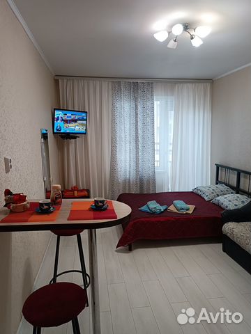 

Квартира-студия, 31 м², 2 кровати