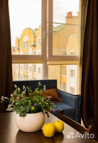 

1-к. квартира, 40 м², 3 кровати