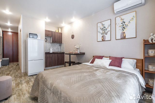 

Квартира-студия, 26 м², 1 кровать