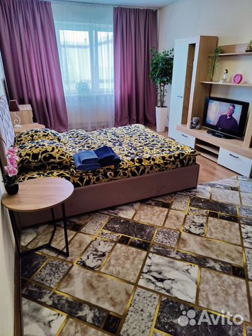 

1-к. квартира, 42 м², 2 кровати