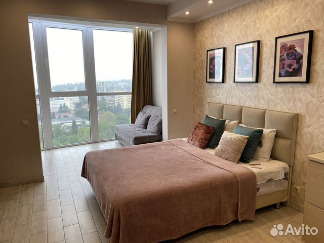 

Квартира-студия, 32 м², 2 кровати
