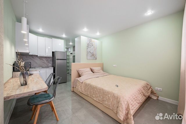 

Квартира-студия, 24 м², 1 кровать