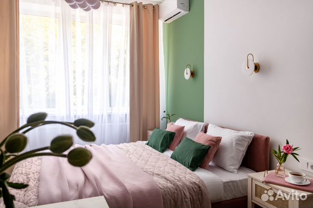 

Квартира-студия, 29 м², 1 кровать
