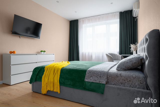 

1-к. квартира, 45 м², 2 кровати