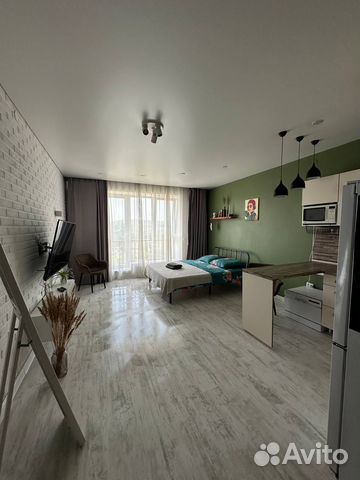 

Квартира-студия, 33 м², 1 кровать